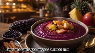 Best mazamorra morada near me