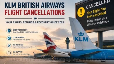 klm british airways flight cancellations
