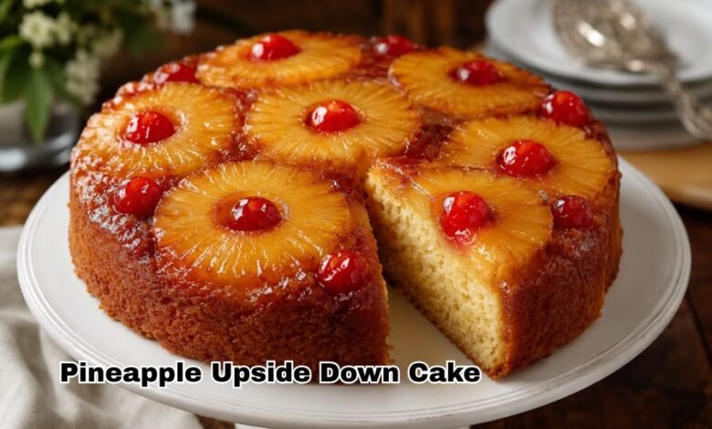 pineapple upside down cake