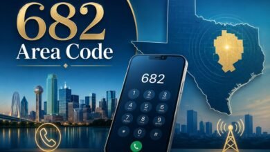 682 area code