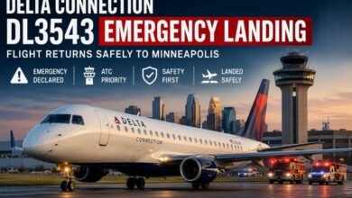 Delta Connection DL3543 Emergency Landing