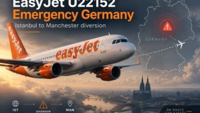 EasyJet U22152 Emergency Germany