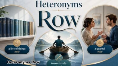 Heteronyms Row