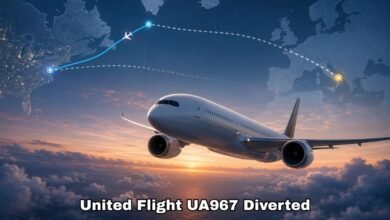United Flight UA967 Diverted