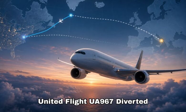 United Flight UA967 Diverted
