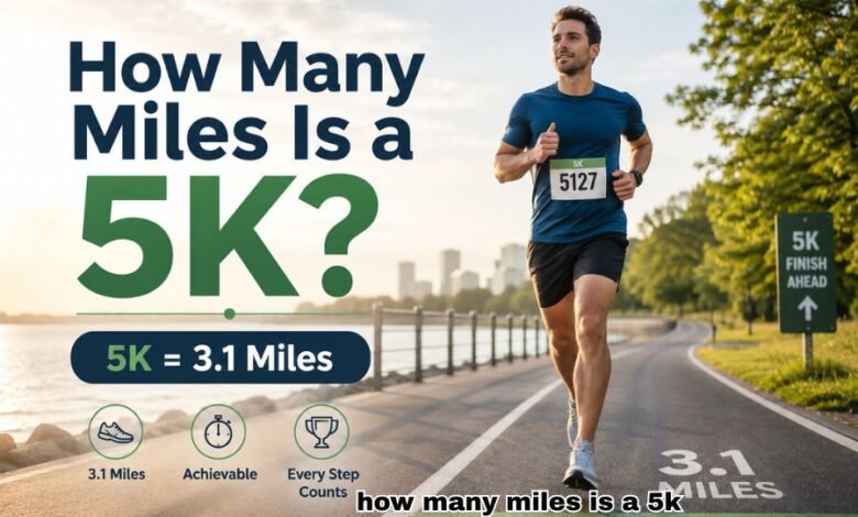 how many miles is a 5k